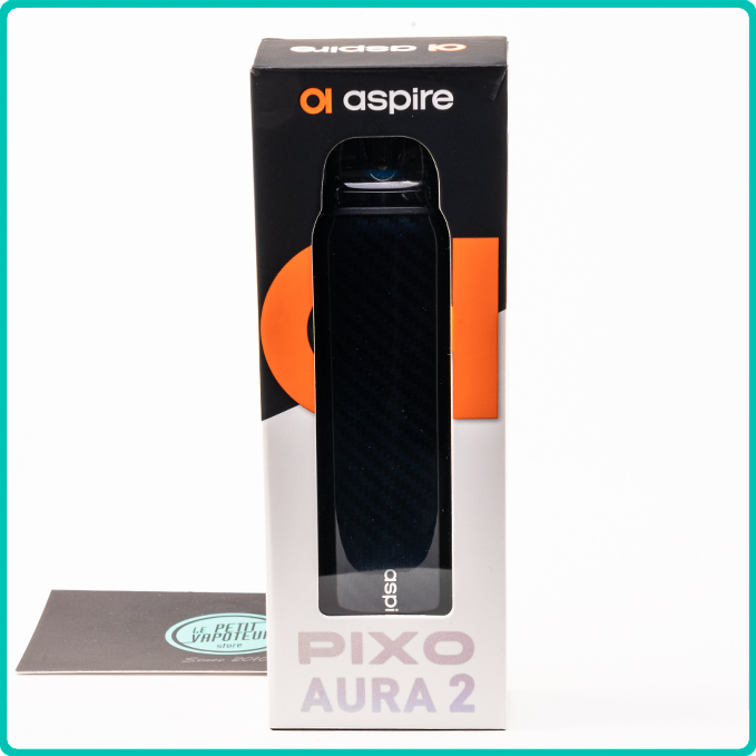 Packaging du Pixo Aura 2 Aspire
